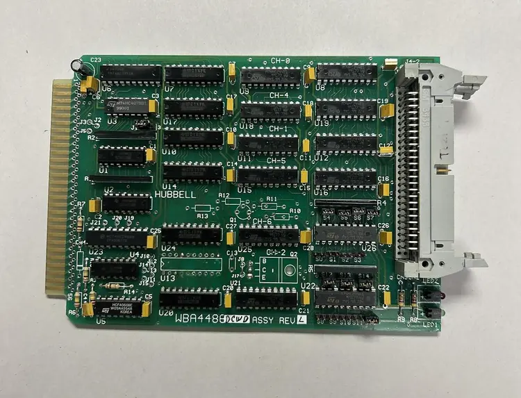 New | in-Stock HUBBELL WBA4486 I/O Boards & Replacement Parts | Surplus Asset Holdings #1219783
