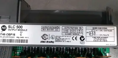 Allen-Bradley 1746-OBP16/C Output Module Board SLC 500 Loc3D29