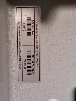 CTS SENTINAL I24 PRECISION LEAK TEST INSTRUMENT I24-00105