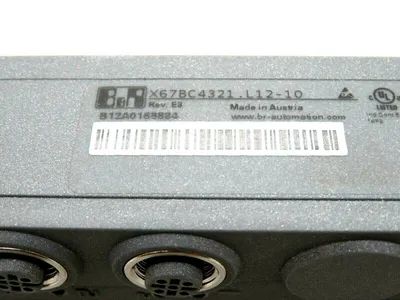 NEW B & R AUTOMATION X67BC4321.L12-10 CONTROLLER MODULE X67BC4321L1210