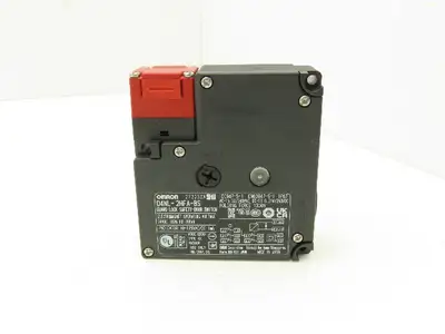 Omron D4NL-2HFA-BS Guard Safety Door Switch Interlock Solenoid Release 24VDC