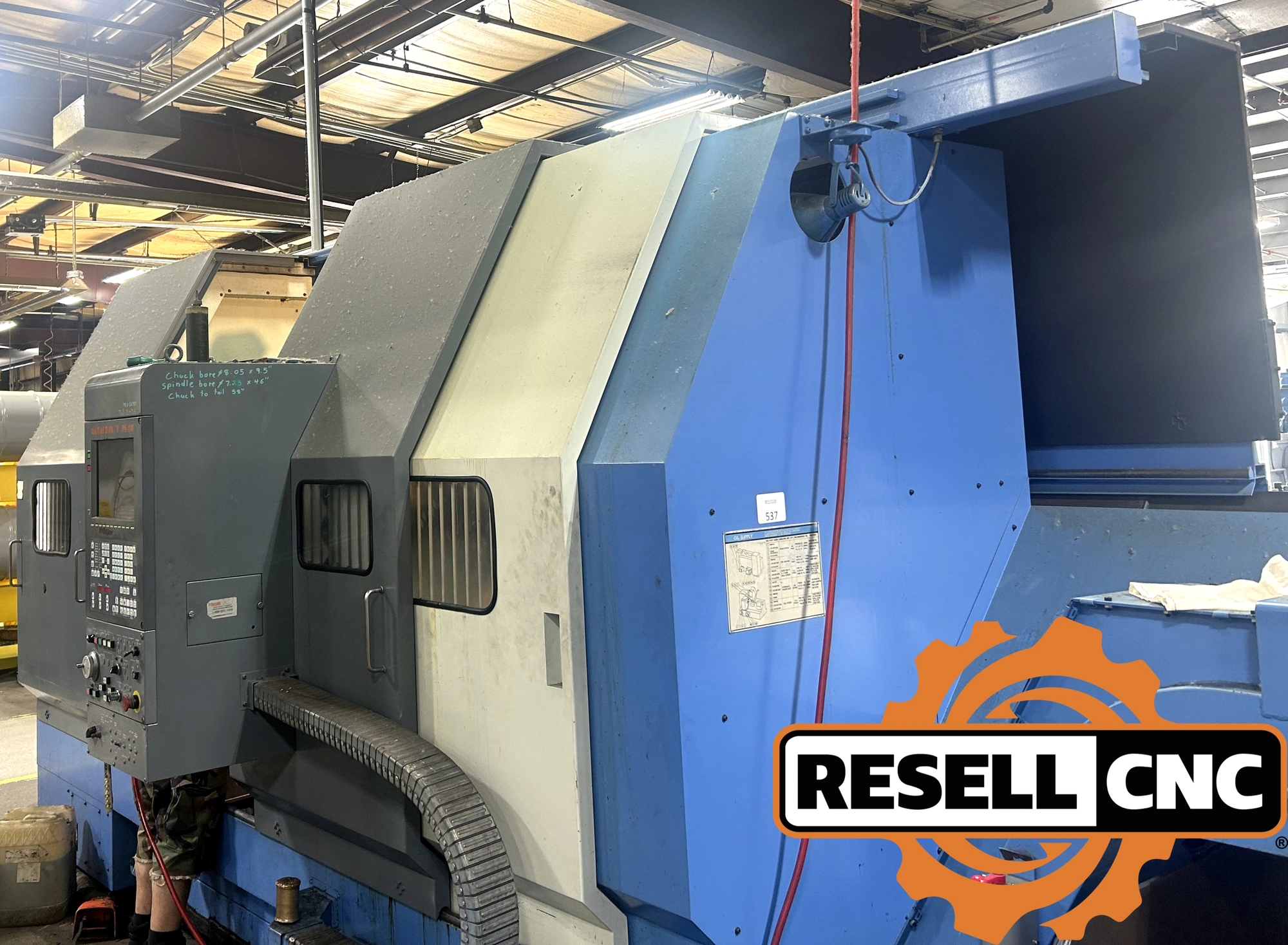 USED 1997 Mazak Slant Turn 50NX/1500U