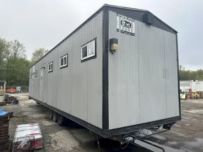 2008 MICHIANA MEN'S & WOMEN'S PORTABLE BATHROOM TRAILER: STOCK #23097