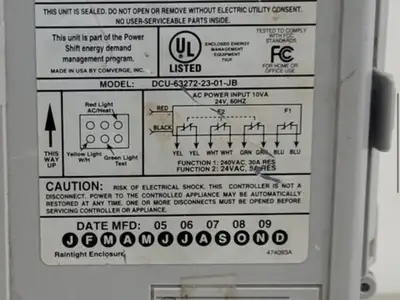 USED COMVERGE DCU-63272-23-01-JB