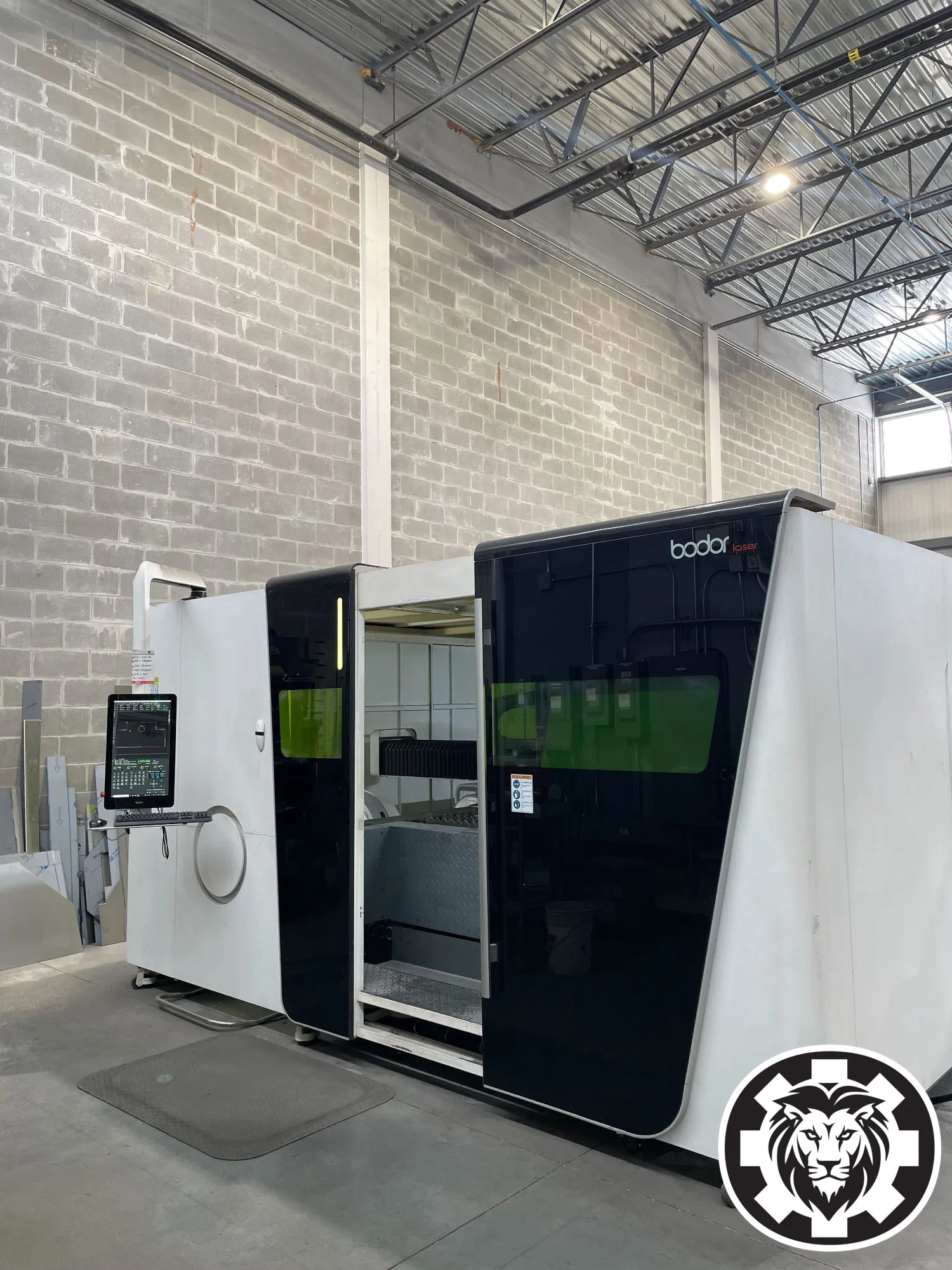 3000 Watt Bodor P3015T6 Fiber Laser, 2021 – 5' x 10' Table, Tube Cutter
