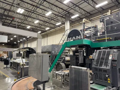 2008 MAN ROLAND ROTOMAN N (5) UNIT (1) WEB OFFSET PRESS Commercial Web Offset | Machinery Solutions Group, Inc. (5)
