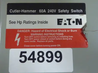 USED CUTLER HAMMER DG322NGB