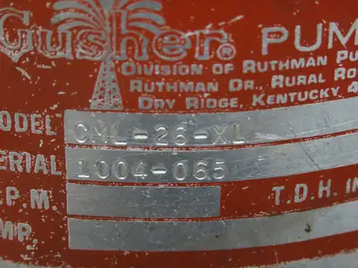 Used GUSHER _UNKNOWN_ Pumps | Arrow Industrial #620931