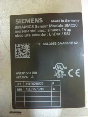 USED SIEMENS 6SL3 055-0AA00-5BA2