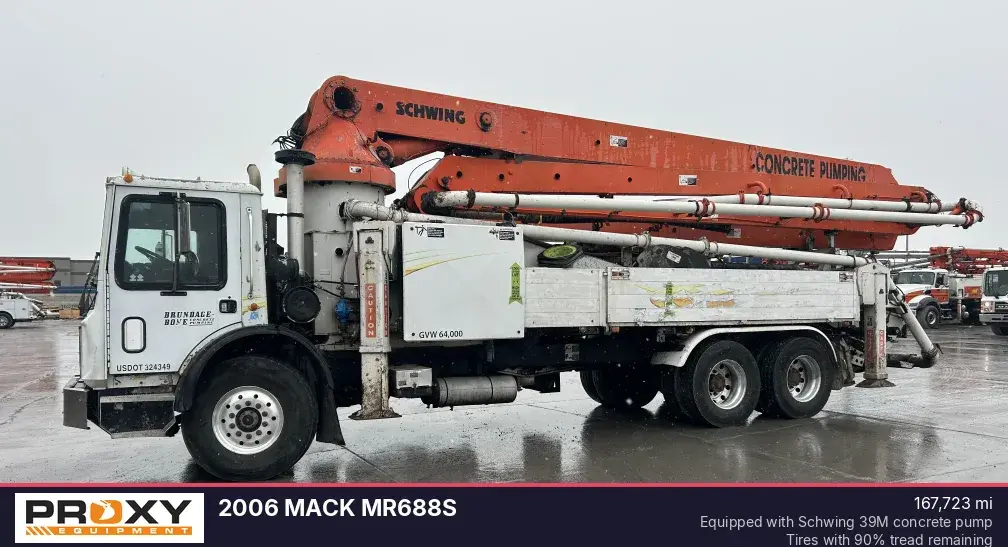Used 2006 MACK MR688S Concrete Mixer Trucks Utah US | Proxy Equipment #1381670