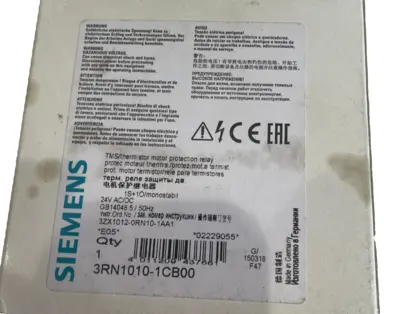 NEW SIEMENS 3RN1010-1CB00 THERMISTOR MOTOR PROTECTOR 3RN10101CB00