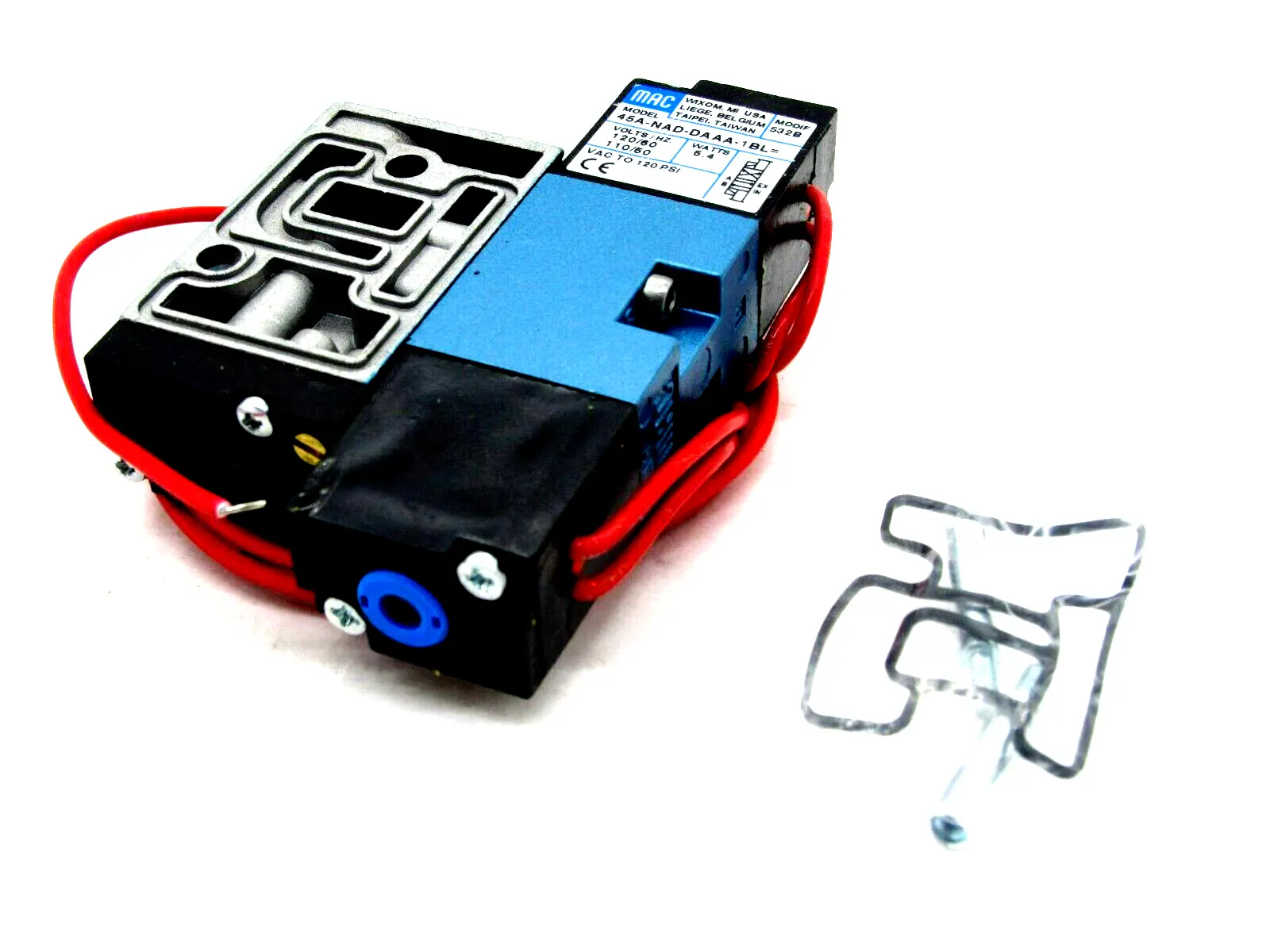 NEW MAC VALVES 45A-NAD-DAAA-1BL SOLENOID VALVE 45ANADDAAA1BL