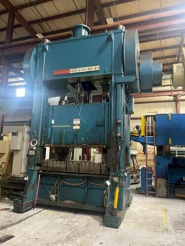 Used 1986 NIAGARA SC2-600-96-60 Straight Side Presses Michigan US | S & G Press and Machinery Sales #76272