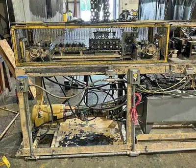 Tube Straightener and Cut-Off Machine, Komo Machine