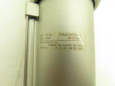 SMC AL800 Pneumatic Air Line Lubricator 1-1/2" NPT 150PSI