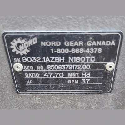 Used NORD GEAR SK9032.1AZBH N180TC Speed Reducers British Columbia CA | Savona Equipment LTD #1314710