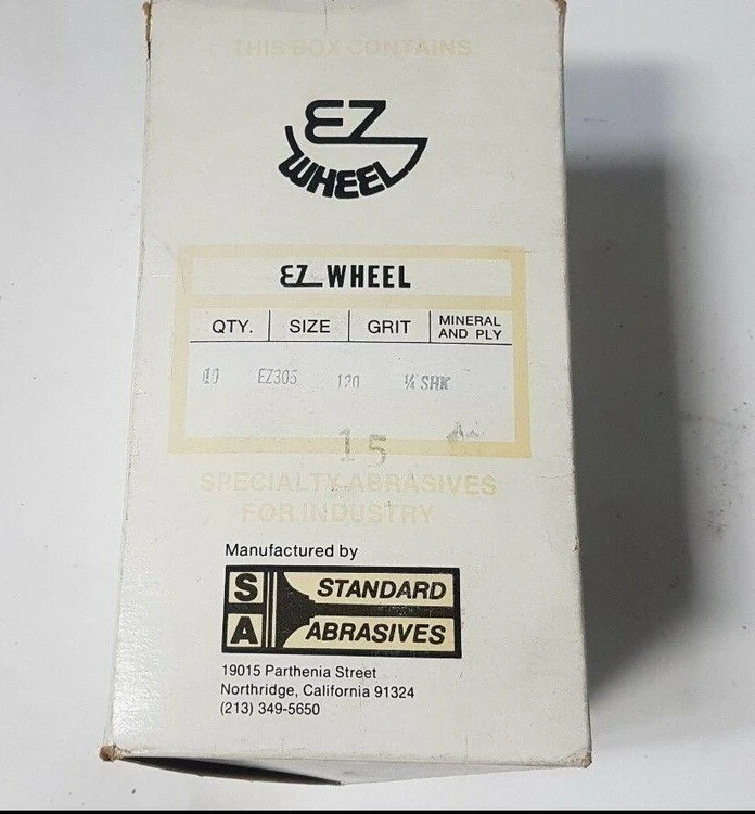 New | in-Stock Standard Abrasives Does Not Apply Grinding Wheels California US | Amiron Machinery #745870