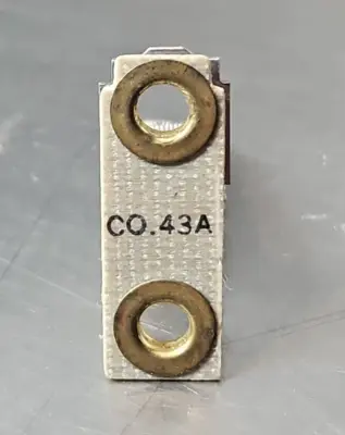 General Electric 123C2.43A Overload Relay Heater Element. Loc4C4
