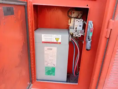 Underground Substation w/ 800 kVA Transformer, 4160V HV, 600Y/346V LV