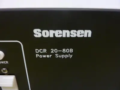 USED SORENSEN DCR 20-80B2