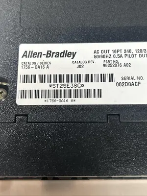 Used ALLEN-BRADLEY 1756-OA16 Industrial Controls Ohio US | Surplus Asset Holdings #1540860
