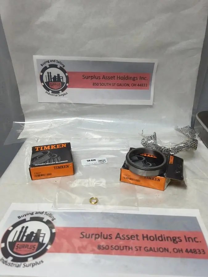 New | in-Stock TIMKEN 13621 Bearings | Surplus Asset Holdings #1200169