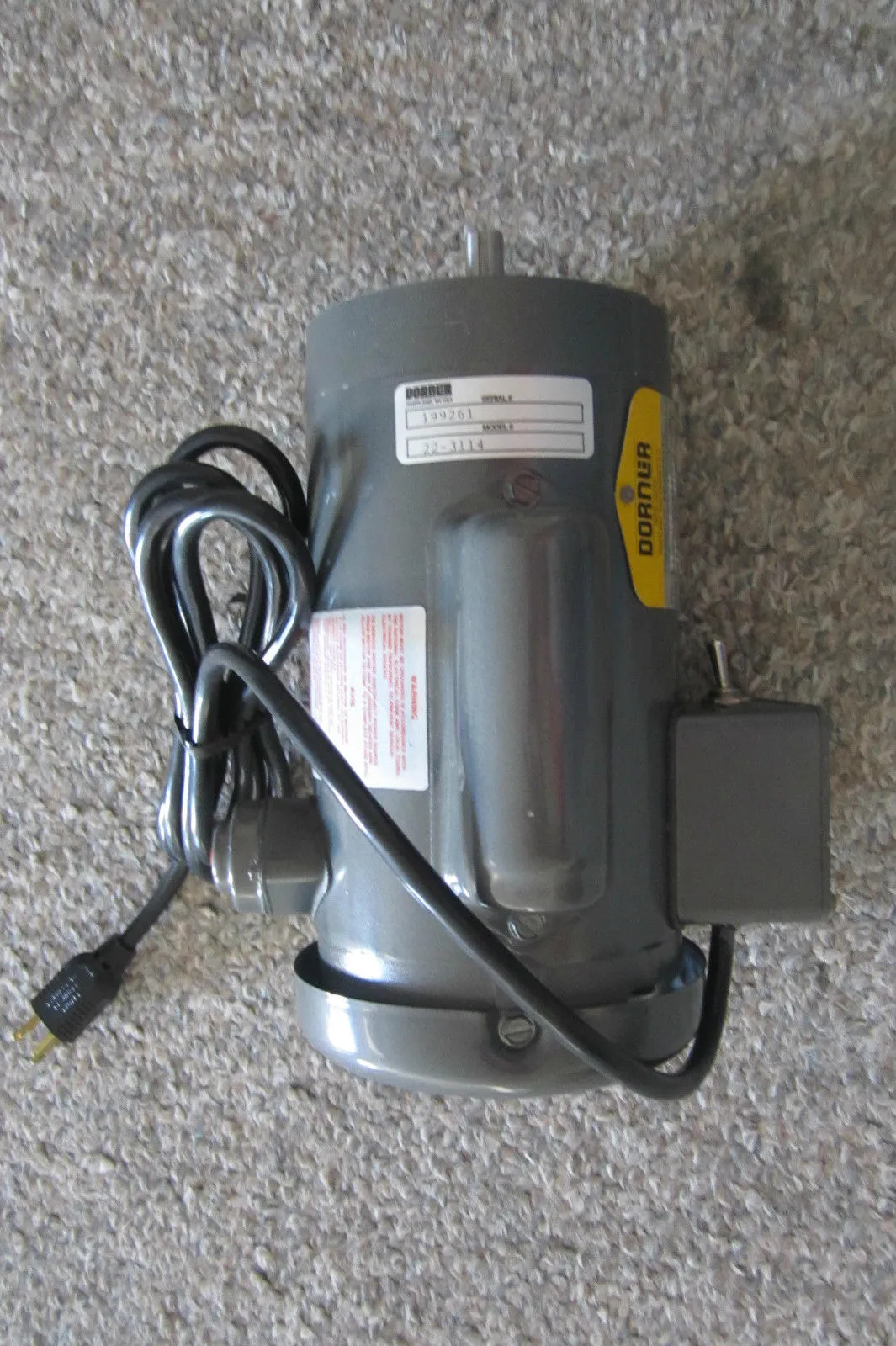 NEW DORNER 22-3114 MOTOR 223114