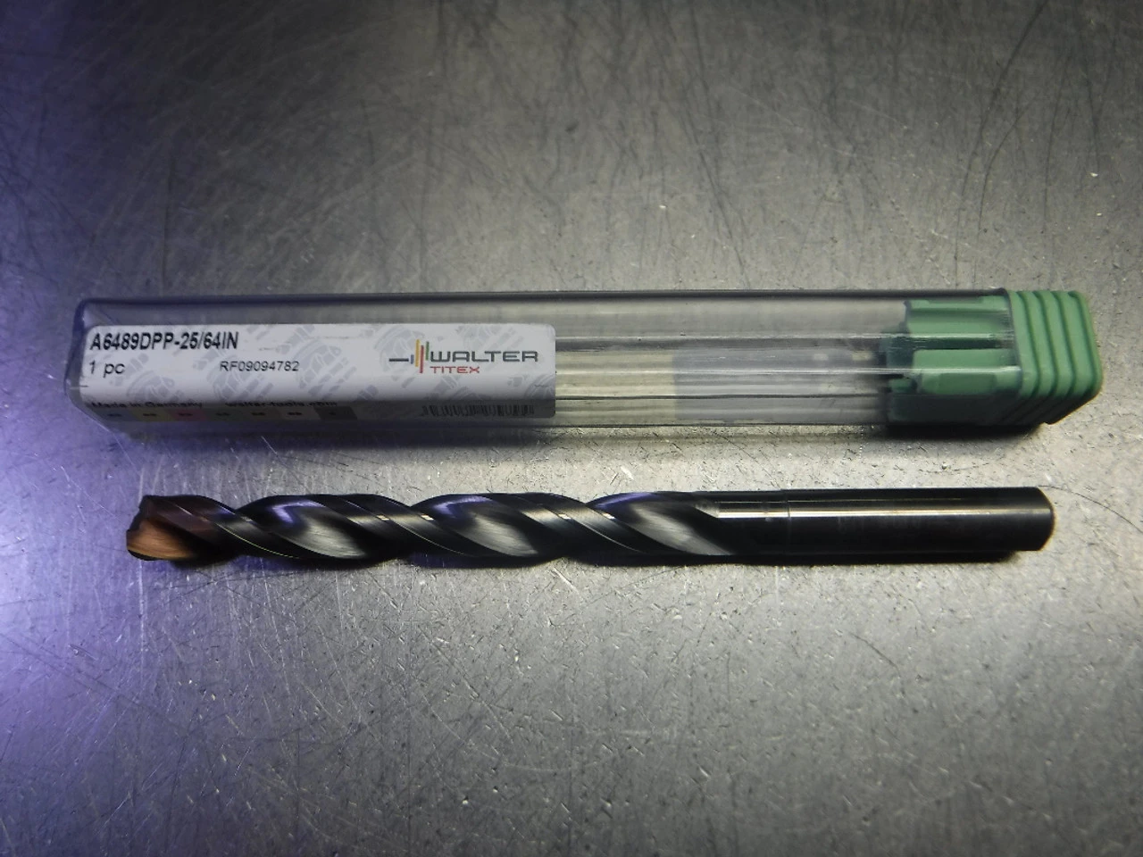 Walter/Titex 25/64" Coolant Thru Carbide Drill A6489DPP-25/64IN (LOC3356)