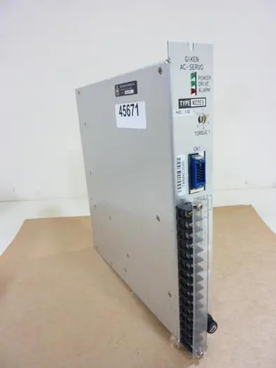 Used GIKEN AU3504 N22E5 Servo Drives | Ideal Machinery #663697