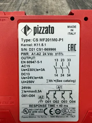 Used PIZZATO CS MF201M0-P1 Misc Electrical & Power Parts South Carolina US | ESS Industrial Equipment Sales #1328073