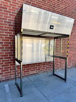 Used TERRA UNIVERSAL 2001-32-50474 STAINLESS STEEL LAMINAR FLOW HOOD 74" Fume Hoods California US | Equipment Lab #1407300