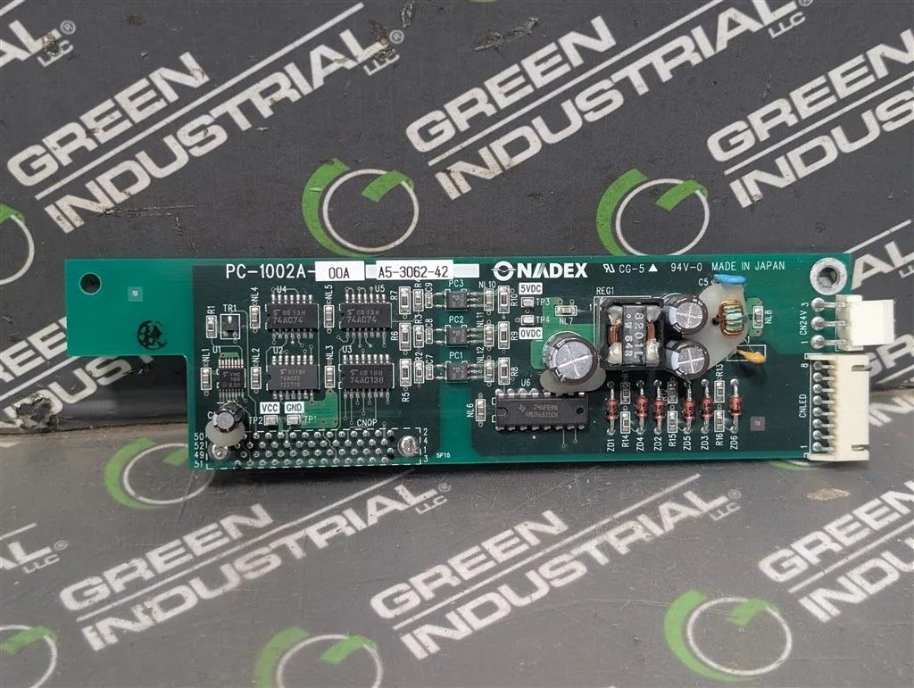Nadex PC-1002A-00A Welding Controller Option Board A5-3062-42 Used