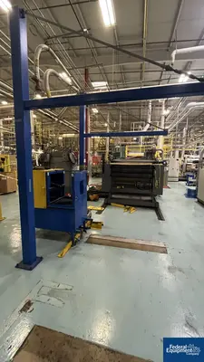 USED Battenfeld Gloucester 60" Battenfeld Gloucester Three-Roll Vertical Sheet Stack – Model 2000