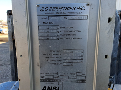 Used 2019 JLG 20MVL Vertical Mast Lifts Texas US | Stack Equipment #1498177