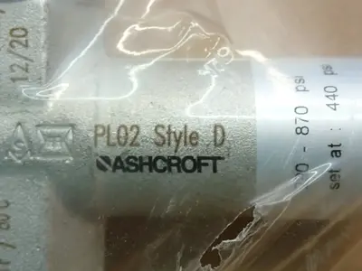 NEW ASHCROFT 02PL02DST25