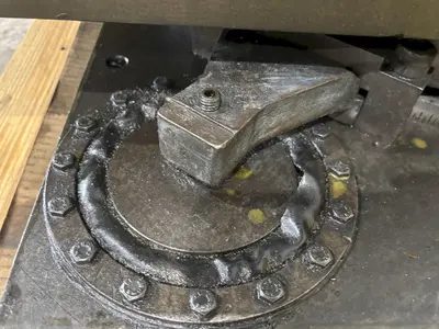 36" X 48" GIDDINGS & LEWIS AIR LIFT ROTARY TABLE: STOCK #23586