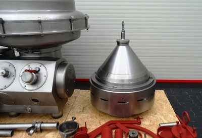 Alfa-Laval MRPX 418 HGV-74C cream separator, 316SS.