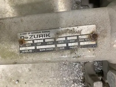 USED DEZURIK SIZE 8"