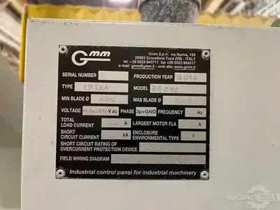 USED 2014 GMM INTRA 36CNC