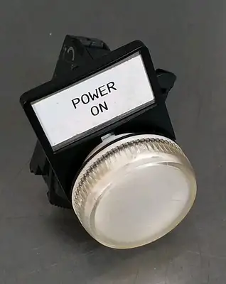 Allen Bradley 800F-N5W/A White Push Button Loc4E4