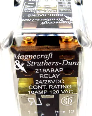 NEW MAGNACRAFT STRUTHERS-DUNN 219ABAP-24D RELAY 219ABAP24D