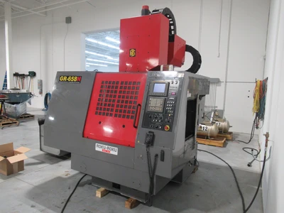 Used ROKU-ROKU GR-658N Vertical Machining Centers Minnesota US | Machinesused.com #1455849