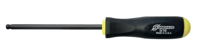 Bondhus 5/16" Ball End Hex Driver USA Made 10613