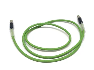 Used Murr Elektronik Shielded Ethernet CAT5 Cordset M8 Male 30V Electrical Fittings Michigan US | Maverick Industrial Sales #1403064