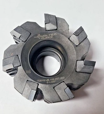 4" Face Milling Mill Cutter Walter F2010.UB.102.Z07.000 Indexable Tool Holder