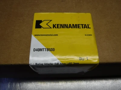 Kennametal Indexable Metric Tuneable Boring Bar 40mm Shank D40MTTB530 (LOC3)