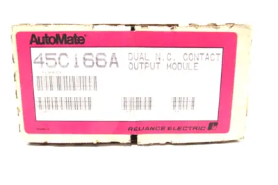 NEW SEALED RELIANCE ELECTRIC 45C166A OUTPUT MODULE