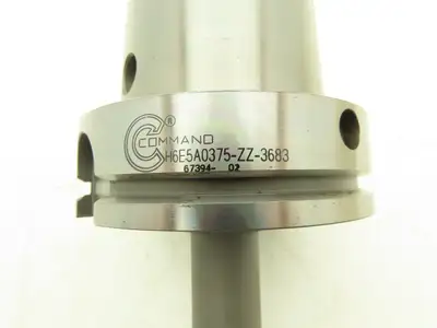 Command H6E5A0375 End Mill Tool Holder 5-1/4" Projection 53mm Collet Chuck