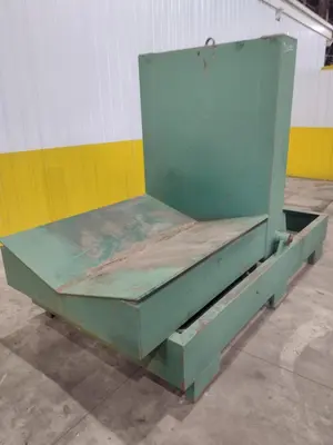 60" X 60" HYDRAULIC COIL FLIPPER / UPENDER: STOCK #23640