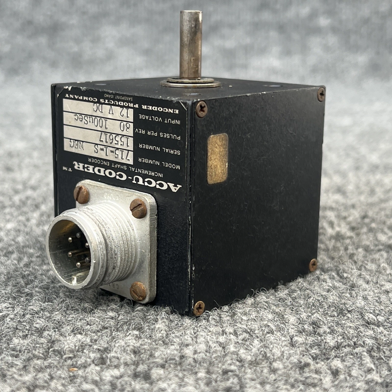 Used Accu Coder 715-1-S NEG Encoders California US | Davliegogo LLC #1706889